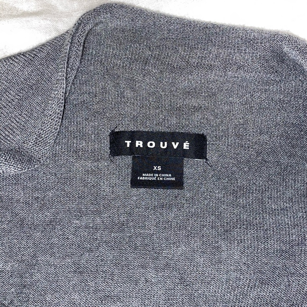 Grey OTS sweater